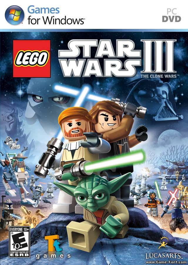 Скачать LEGO Star Wars III: The Clone Wars через торрент