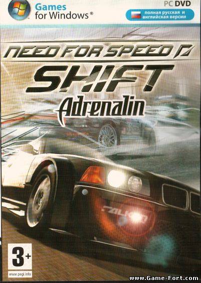 Скачать Need for Speed: Shift. Adrenalin через торрент