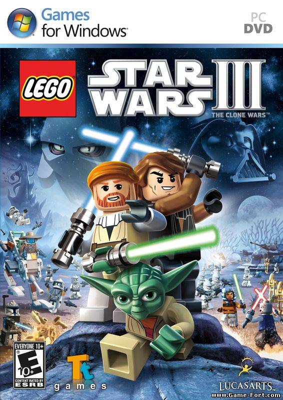 Скачать LEGO Star Wars 3: The Clone Wars через торрент