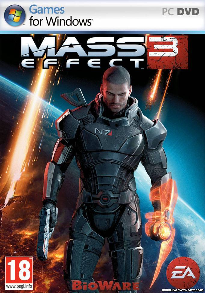 Скачать Mass Effect 3 + All DLC через торрент