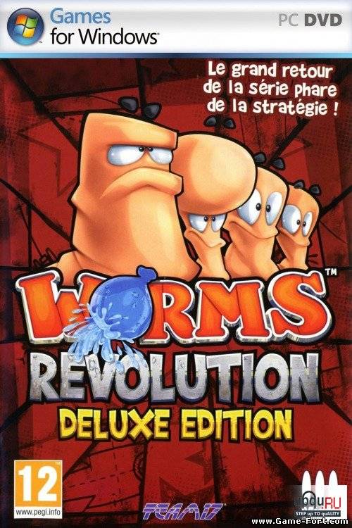 Скачать Worms Revolution + DLC's через торрент