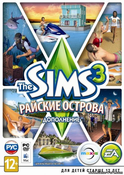 Скачать The Sims 3: Райские острова через торрент