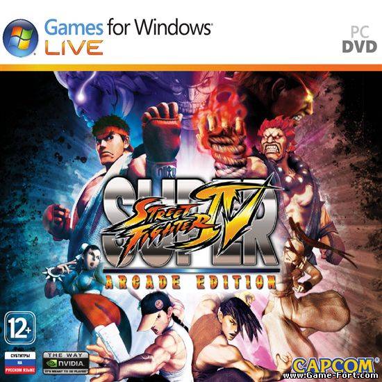 Скачать Super Street Fighter 4: Arcade Edition через торрент