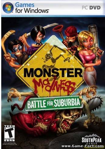 Скачать Monster Madness: Battle for Suburbia через торрент