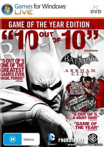 Скачать Batman: Arkham City - Game of the Year Edition через торрент