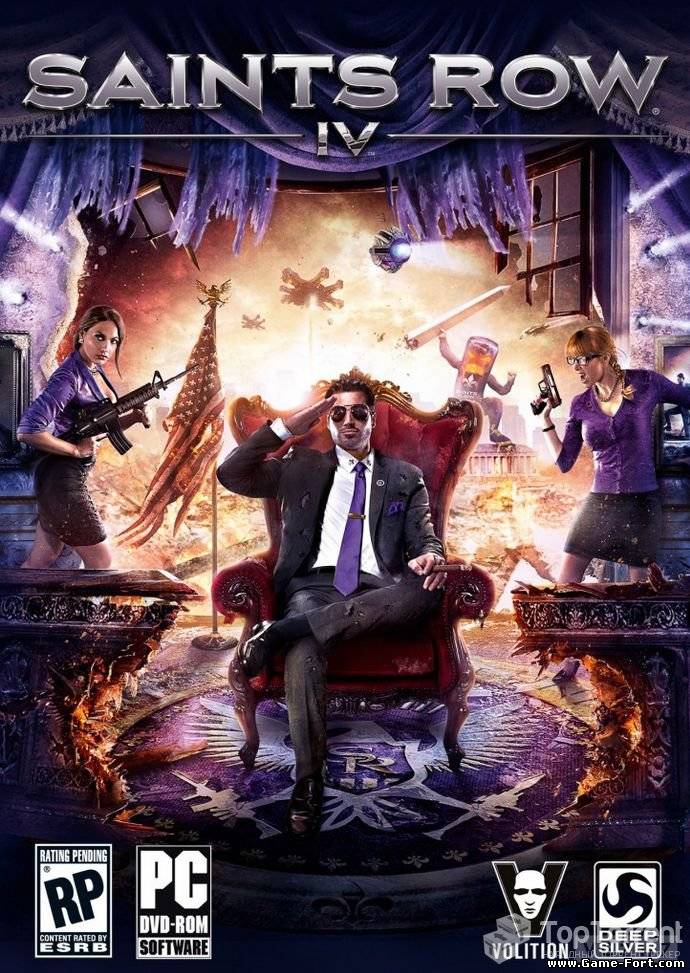 Скачать Saint Row IV+DLC через торрент