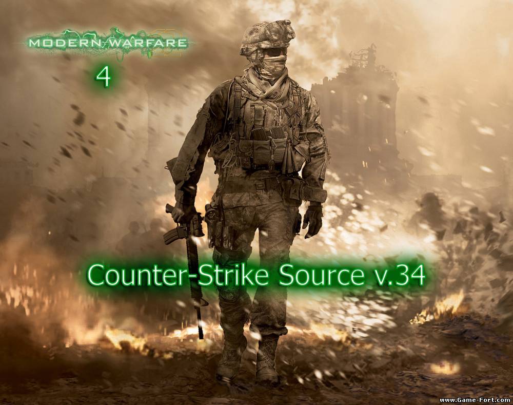 Скачать Counter Strike Source - Modern Warfare 4 через торрент