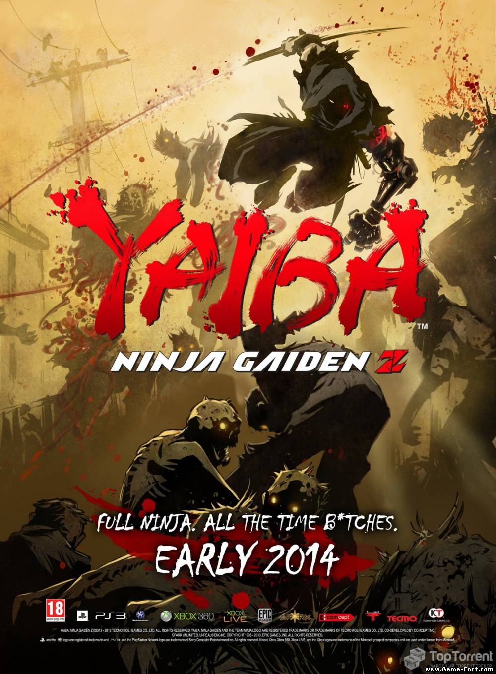 Скачать Yaiba: Ninja Gaiden Z через торрент