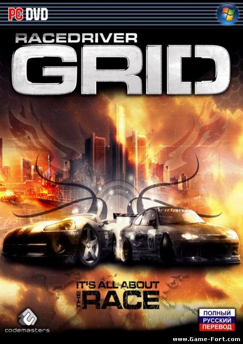 Скачать Race Driver: GRID через торрент