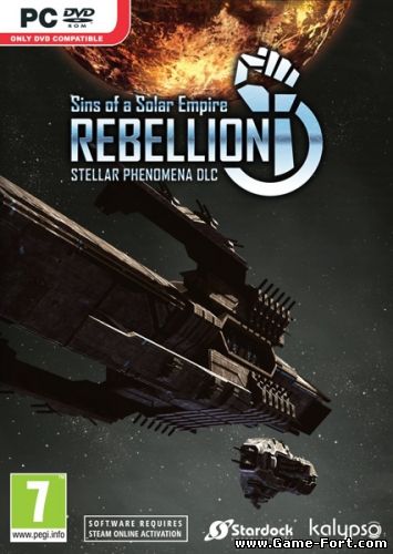 Скачать Sins of a Solar Empire: Rebellion - Stellar Phenomena через торрент