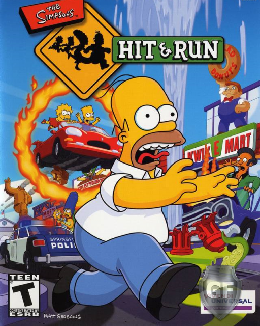 Скачать The Simpsons: Hit & Run через торрент