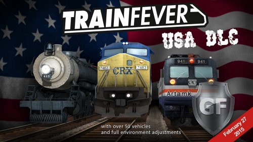 Скачать Train Fever [Build 5399 + USA DLC] через торрент