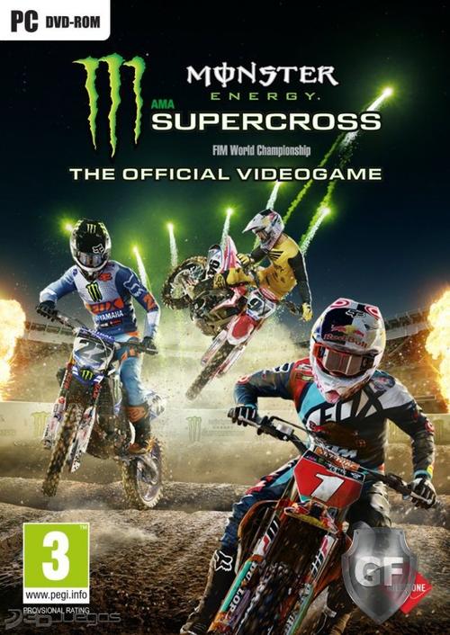 Скачать Monster Energy Supercross The Official Videogame через торрент